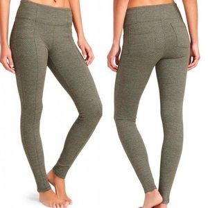 Athleta Criss Cross High Waisted Metro Leggings